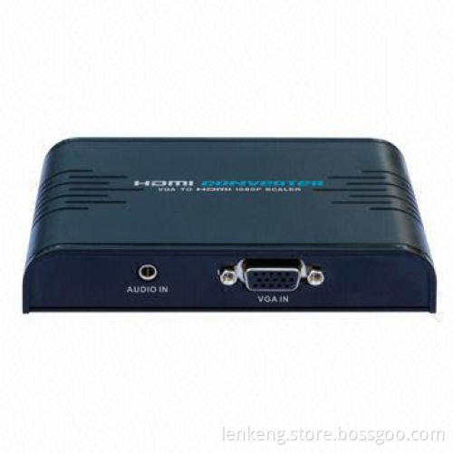 VGA to HDMI® Converter with Upscale Function, Sized 119 x 74 x 23mm